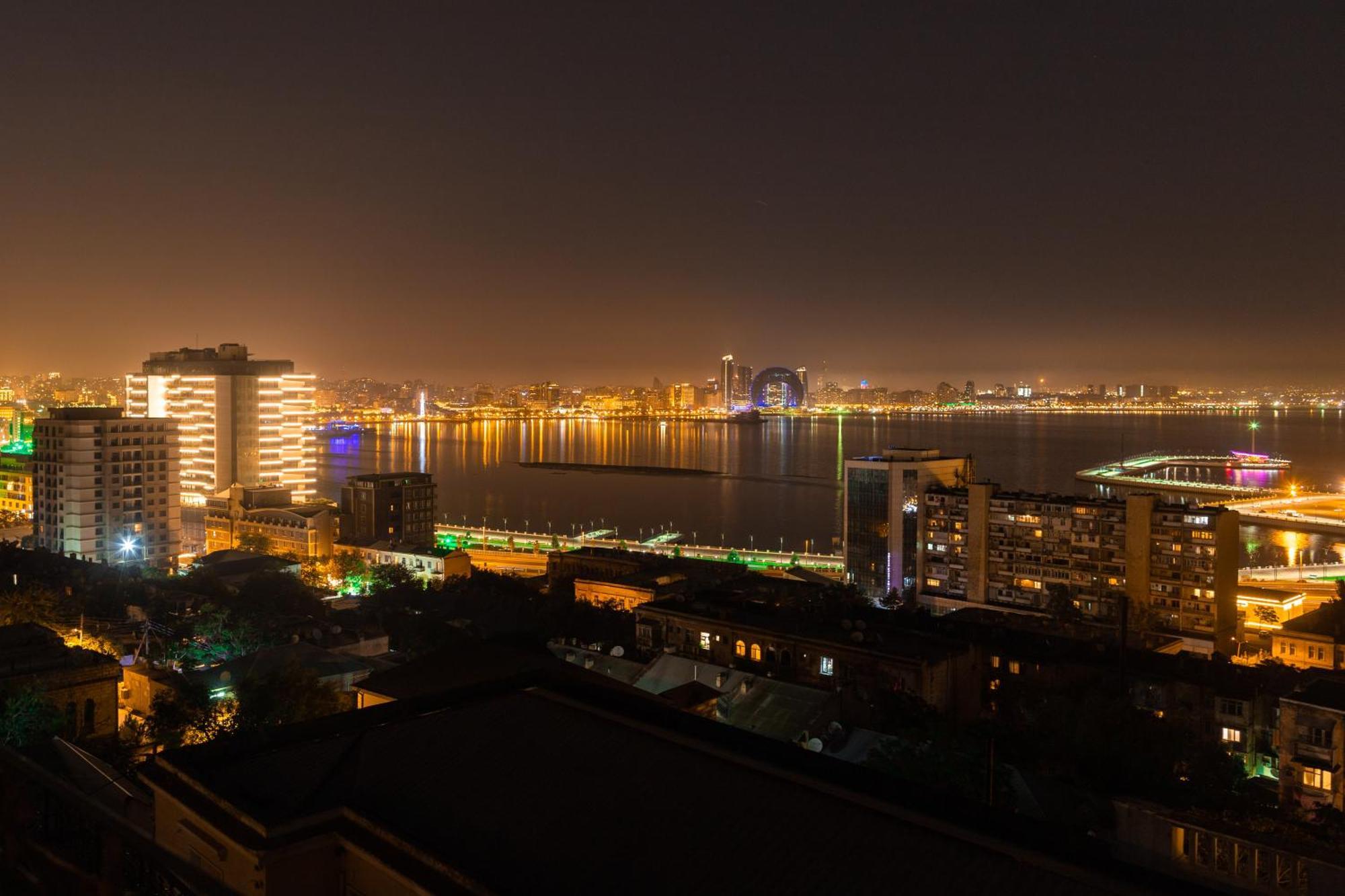 Red Roof Seaview Hotel บากู ภายนอก รูปภาพ